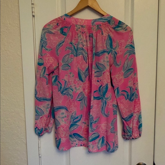 Lilly Pulitzer Women's Elsa Silk Top - Picture 8 of 10